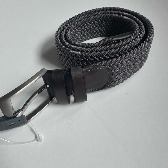 Magnanni Nadal Woven Stretch Belt in Gray - Picture 1 of 7